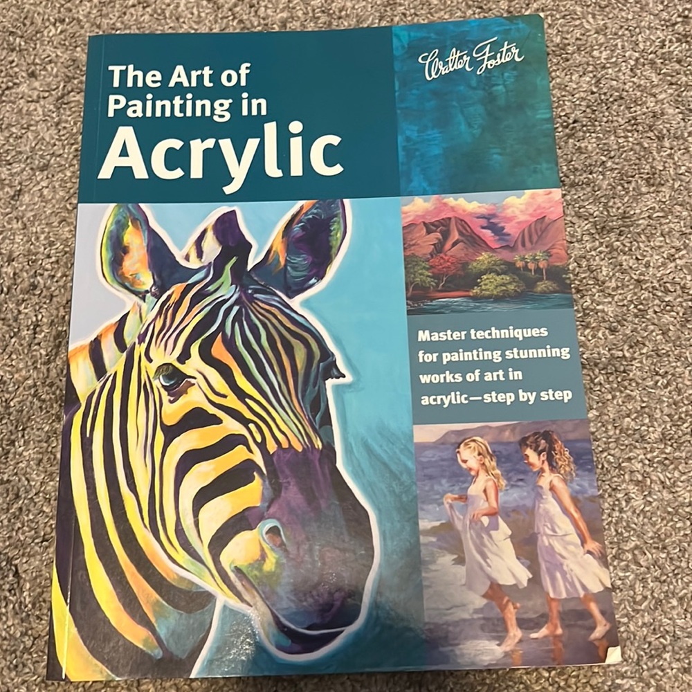 The Art Of Painting In Acrylic Book